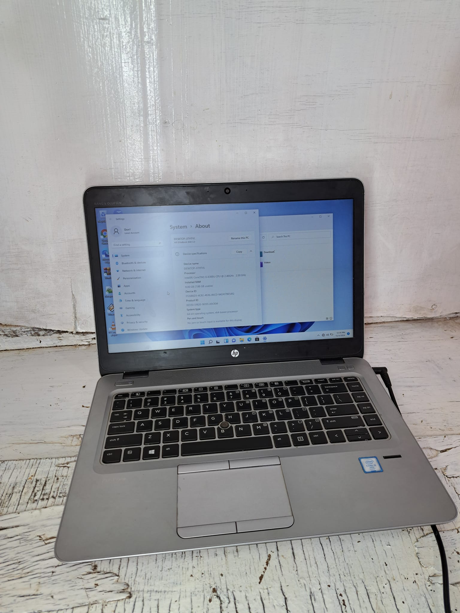 Hp Elitebook 840 G3 core i5